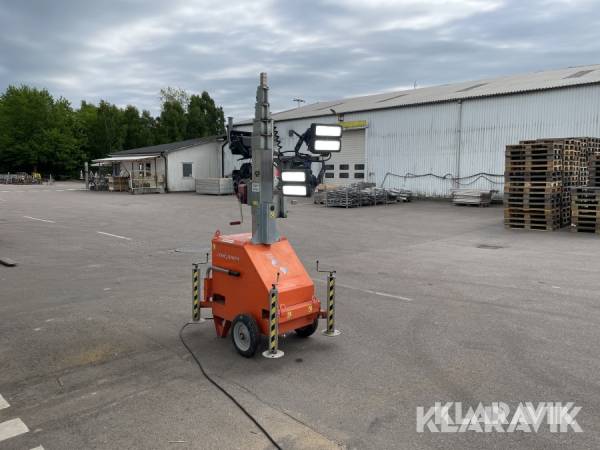 Belysningsmast med LED lampor Link Tower Tower Light 7 meter