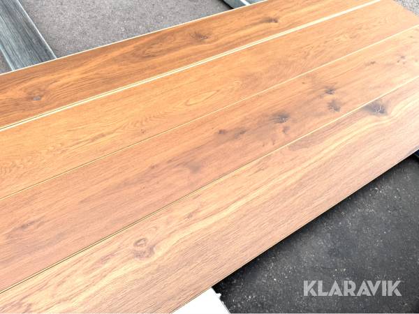 Klickgolv Härdad EK, Hard Smoked 174kvm 1-Stav Vällinge