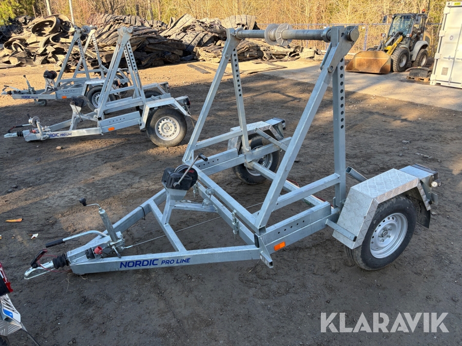 Kabelvagn Nordic Trumvagn 1350