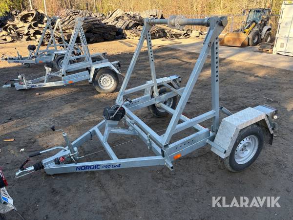 Kabelvagn Nordic Trumvagn 1350