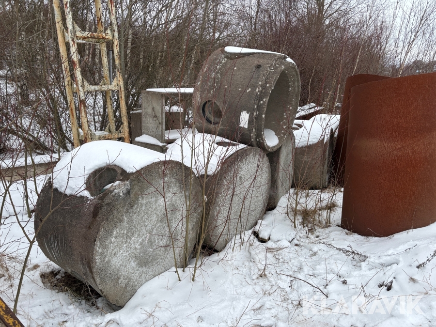 Betong brunnsringar 7st