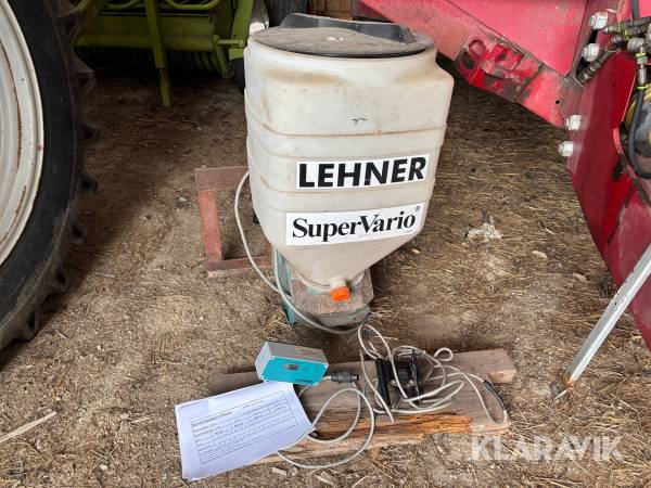 Såmaskin för gräsfrö Lehner Super Vario el