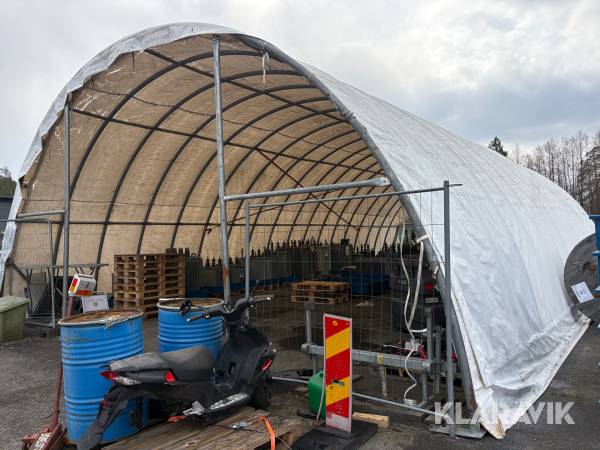 Tält / vintertält / maskinhall 18x9 m