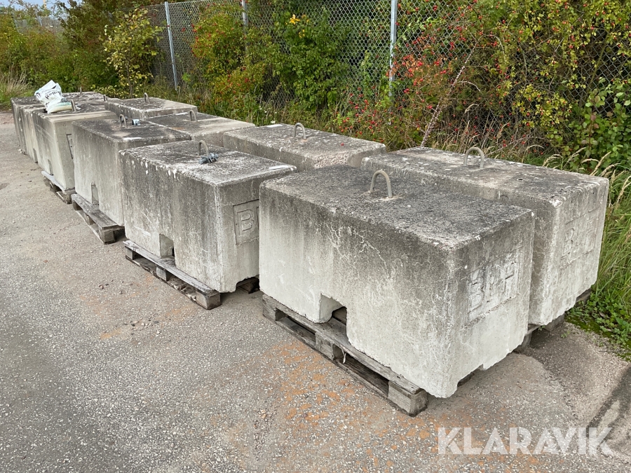 Betongfundament Skanska Prefab