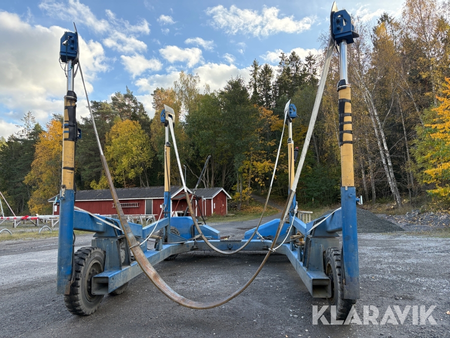 Slamkrypare / upptagningsvagn Sublift 20 ton