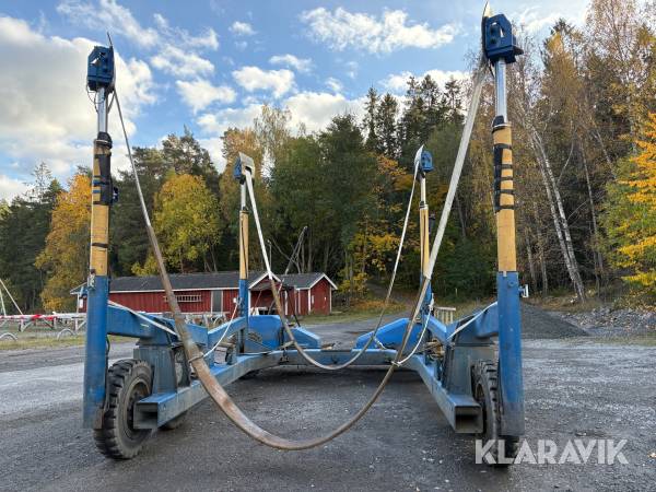 Slamkrypare / upptagningsvagn Sublift 20 ton