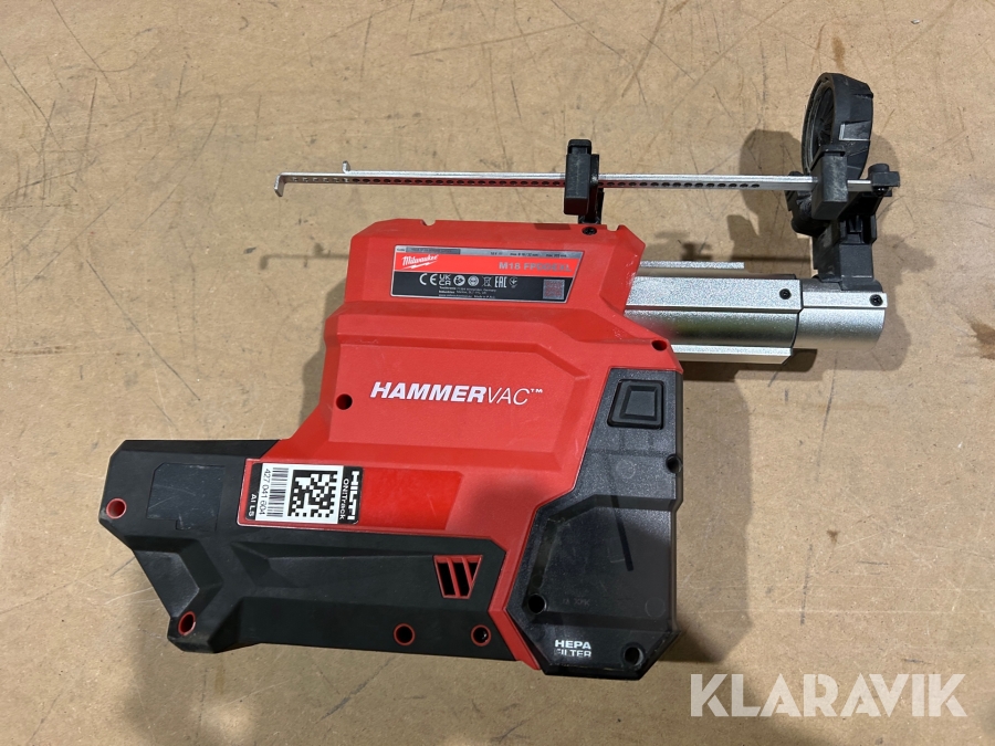 Dammsugare Milwaukee Hammervac M18 FPDDEXL