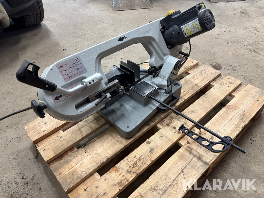 Metallbandsåg YCM 170, Hörby, Klaravik auktioner