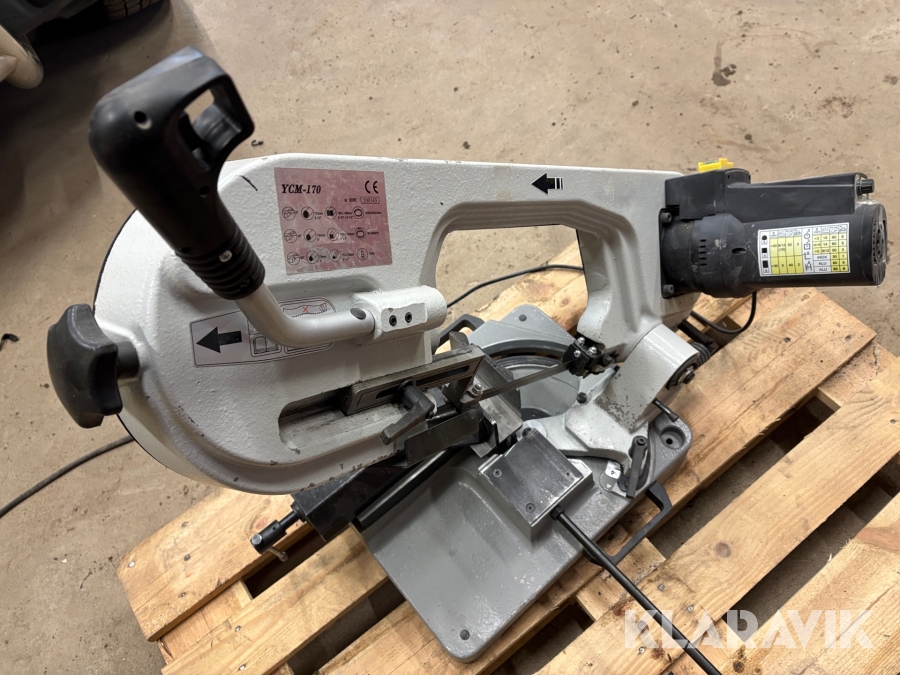 Metallbandsåg YCM 170, Hörby, Klaravik auktioner