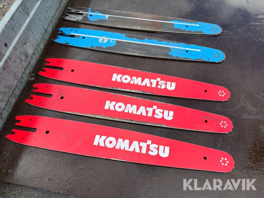 Svärd till skördare Kumatsu + stubbbehandlingssvärd 750mm
