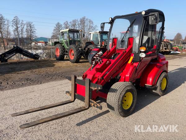 Kompaktlastare Gianni Ferrari Turboloader H440-2s med redskap