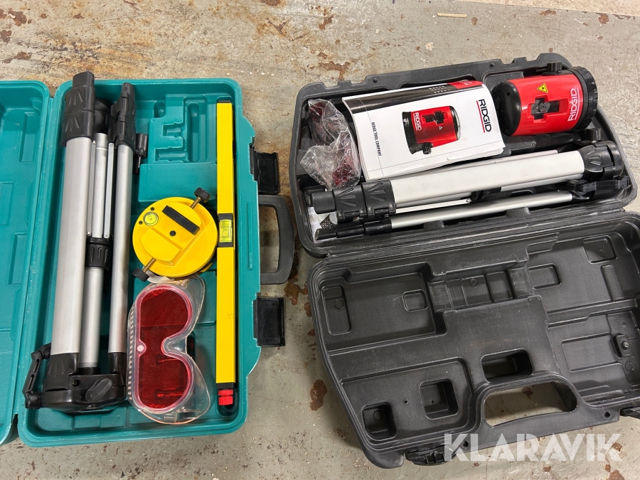 Krysslaser och linjelaser Ridgid CL-100