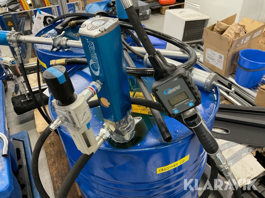 Tryckluftsdriven oljepump Orion