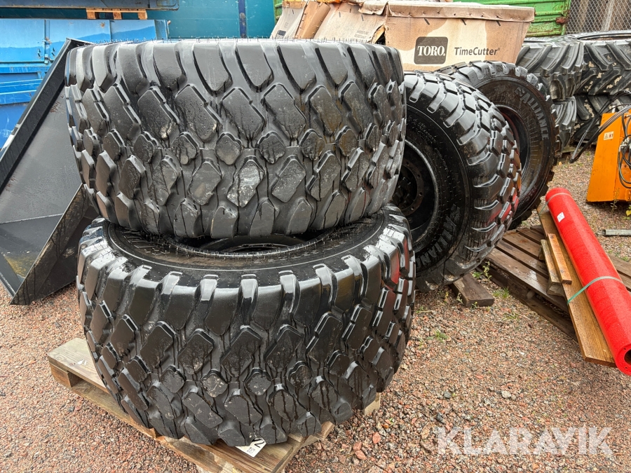 Hjul till JCB 413 lastmaskin Alliance 600/55R26.5 -4st