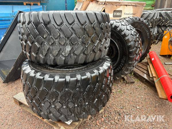 Hjul till JCB 413 lastmaskin Alliance 600/55R26.5 -4st