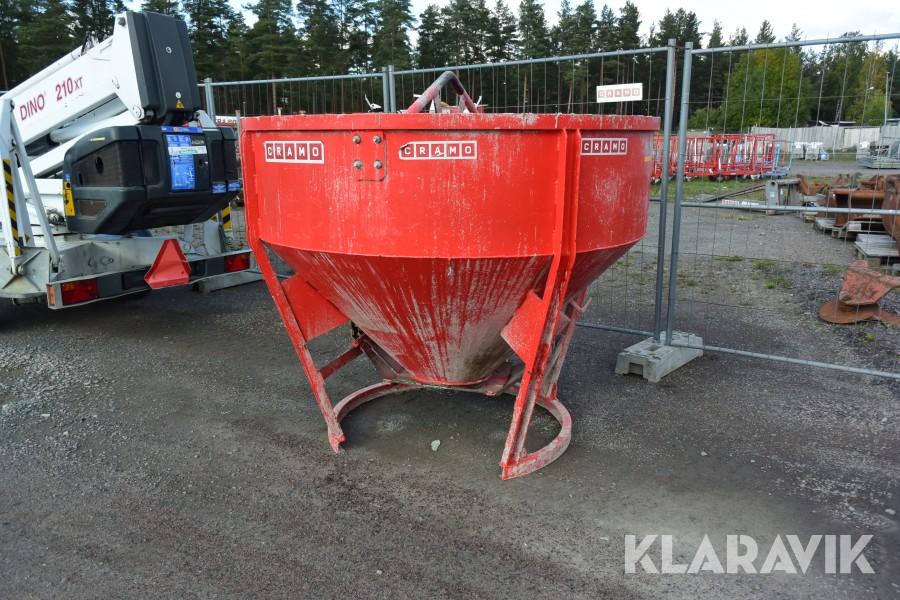 Betongbasker Starke Arvid Valvbasker C 200N