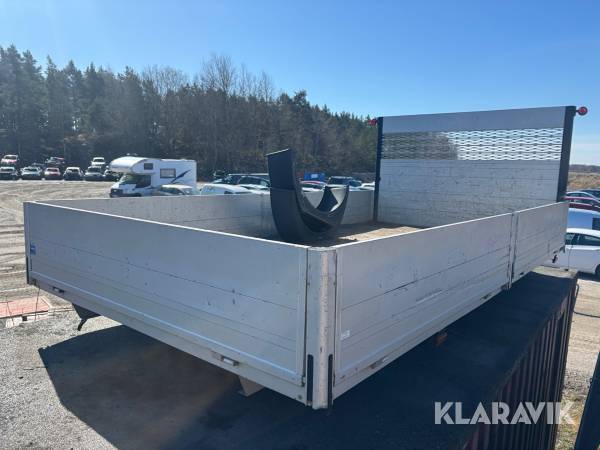 Aluminiumflak till lätt lastbil Sapa Peugeot boxer