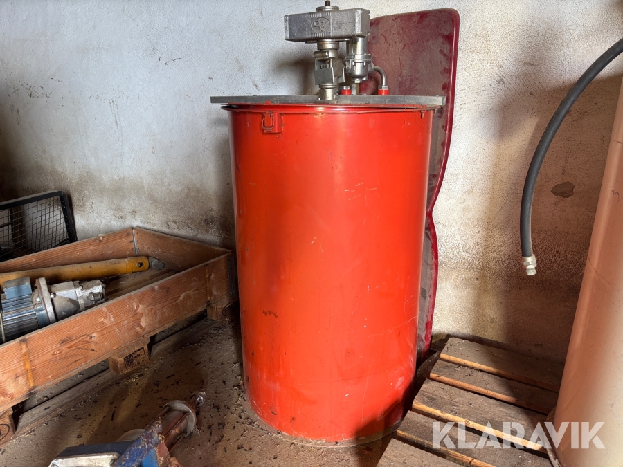 Högtrycksfärgpump med omrörare Devilbiss PPL 14155 Röd