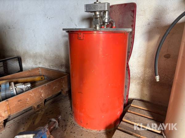 Högtrycksfärgpump med omrörare Devilbiss PPL 14155 Röd
