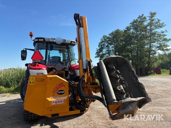 Slaghacka Ferri TXV60 på arm 