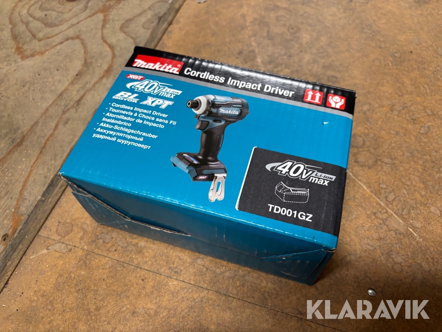 Skruvdragare Makita TD001GZ 36v