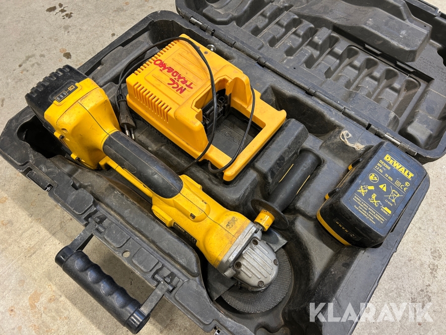 Vinkelslip batteridriven Dewalt DC415