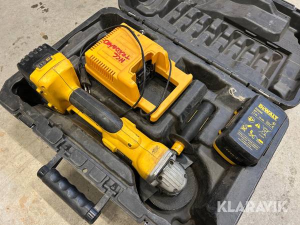 Vinkelslip batteridriven Dewalt DC415