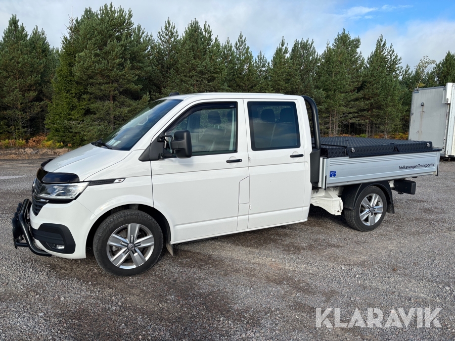 Lätt lastbil Volkswagen Transporter Dubbelhytt T30 2.0 TDI SCR 4Motion DSG