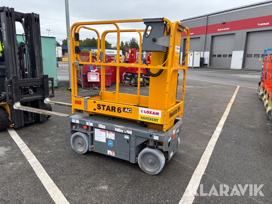 Pelarlift Haulotte Star 6 AC EXT