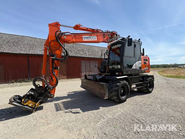 Hjulgrävmaskin Hitachi Zaxis 145W Nordic F