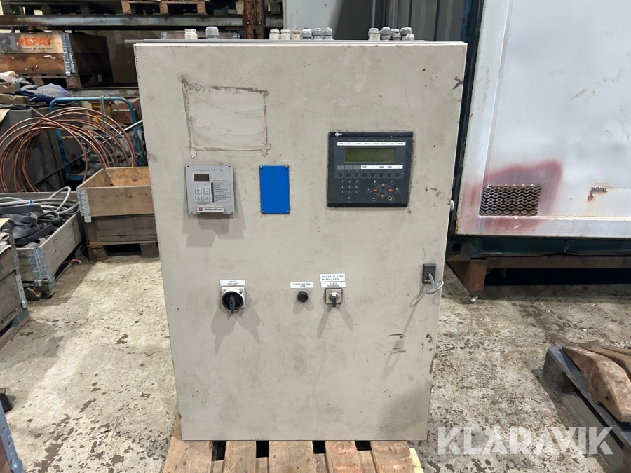 Styrskåp för pelletsbrännare TPS-CP Energi