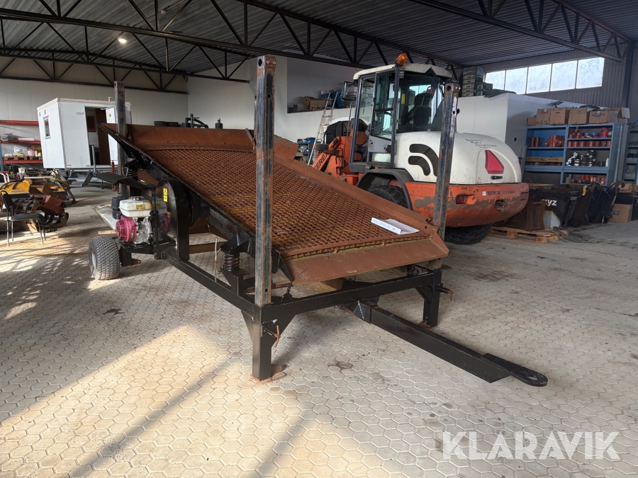 Siktverk motordrivet Ailos Toolshop AV-Rapid med 2 galler