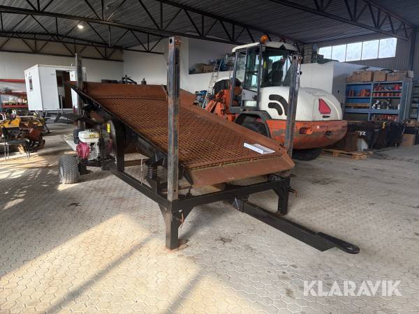 Siktverk motordrivet Ailos Toolshop AV-Rapid med 2 galler