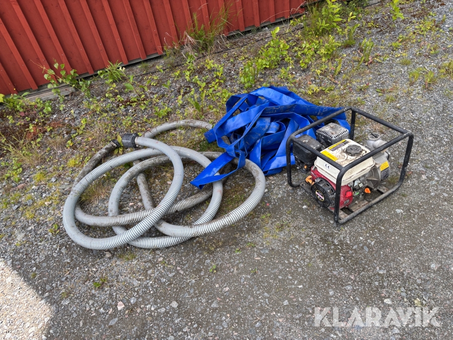 Vattenpump Bensin