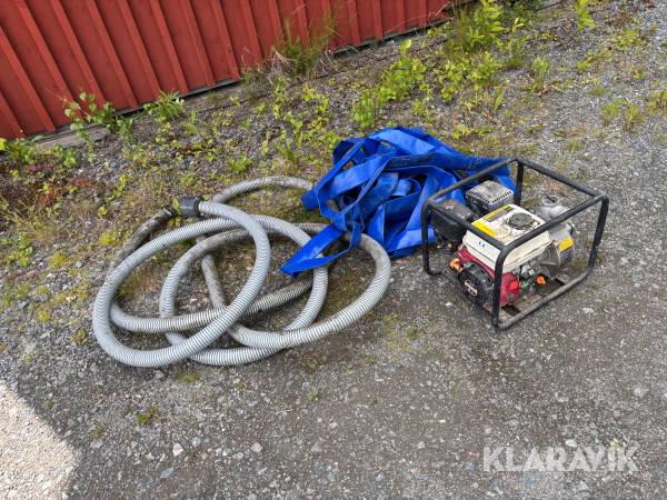 Vattenpump Bensin