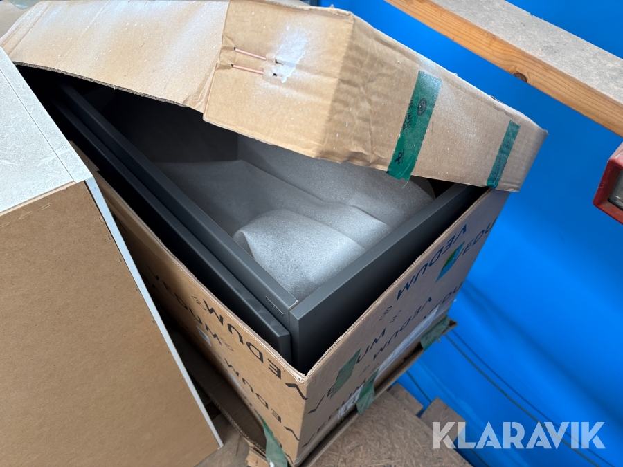 Underskåp Vedum FL/OZ USK 1000 TVST 2L antracitgrå