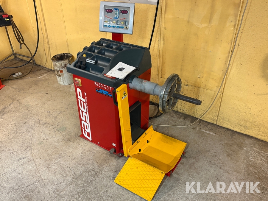 Däckbalanseringsmaskin för lastbilar Fasep B 350. G3. T