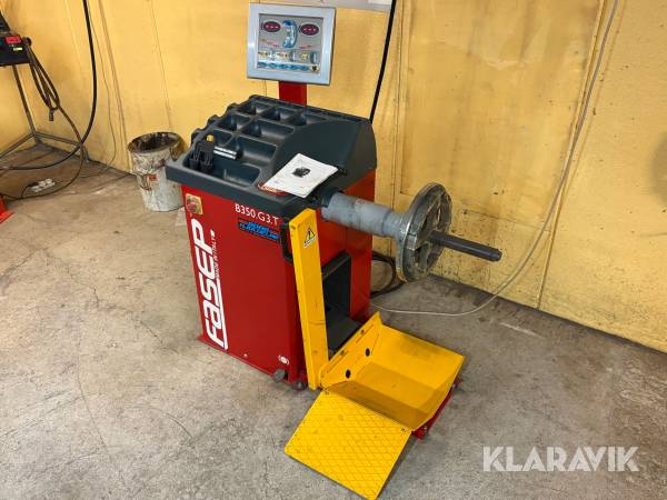 Däckbalanseringsmaskin för lastbilar Fasep B 350. G3. T