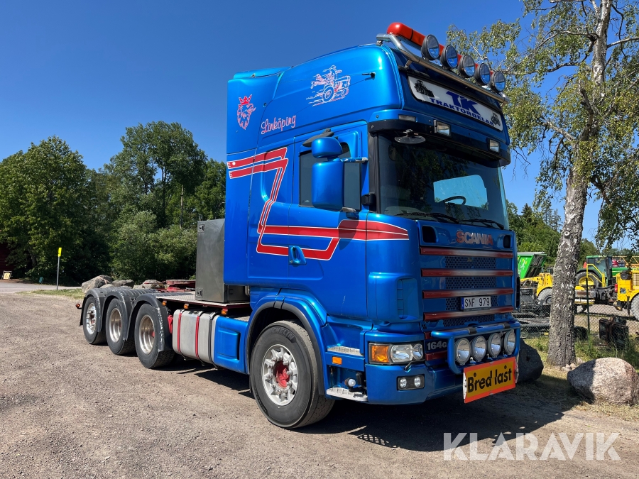 Tridemdragbil Scania R164 Trailerdragare