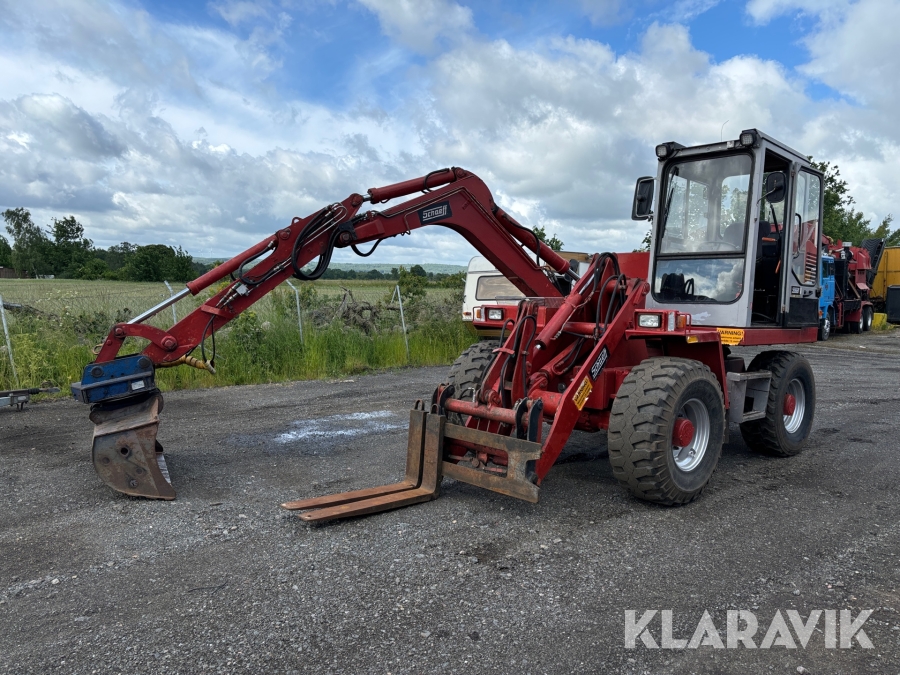 Hjulgrävmaskin Schaeff SMB-2041 - Med tillbehör / redskap