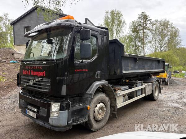 Lastväxlare Volvo FE-280 med flak