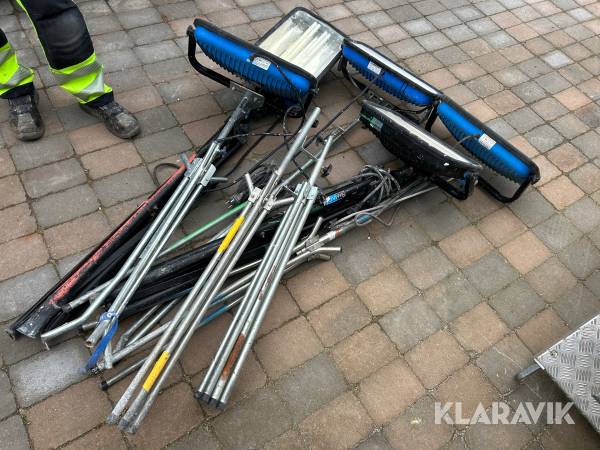 Arbetsbelysning 5 st