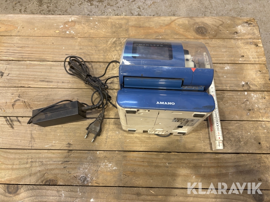 Stämplingsklocka Amano Pix200