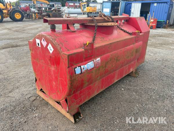Dieseltank ABG 1500 liter