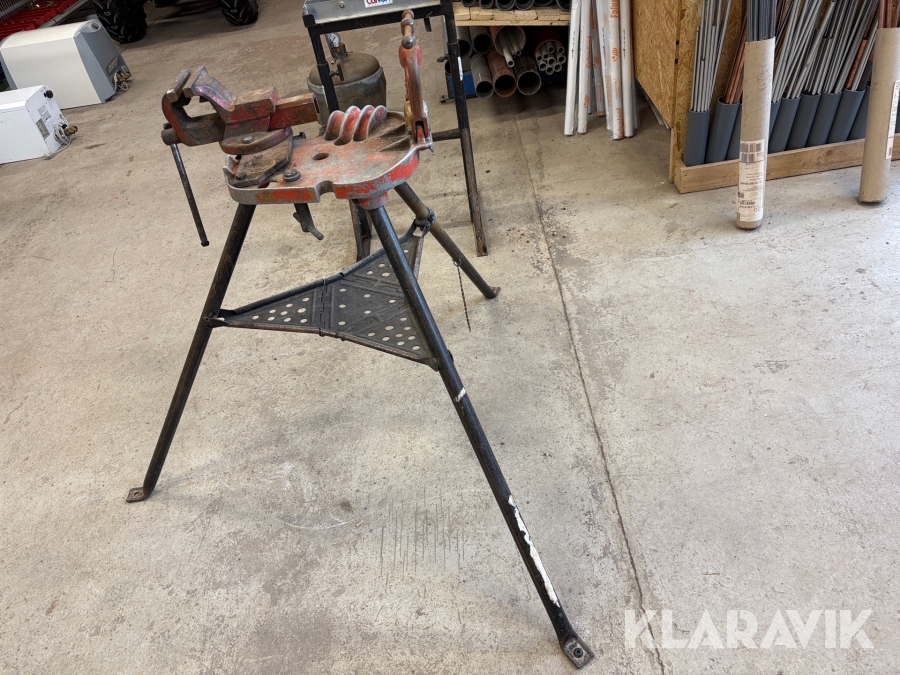 Rörbänk Ridgid Med skruvstäd