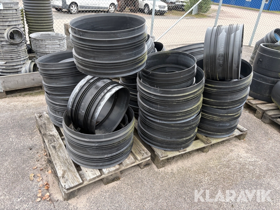 Pall Va dubbelmuff Pipelife 400/500