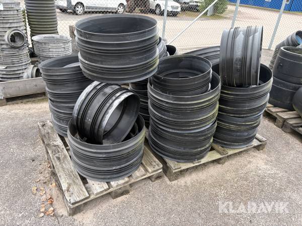 Pall Va dubbelmuff Pipelife 400/500