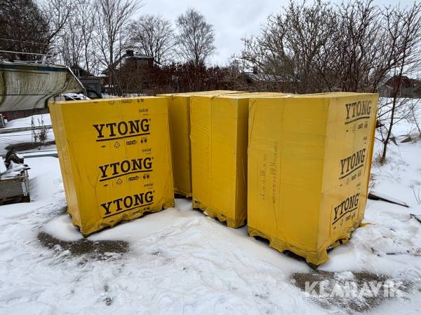 Siporexblock Ytong 599x100x399 224st block