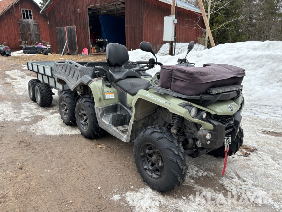 Sexhjuling Can-Am Outlander 650 V Twin EFI Max PRO