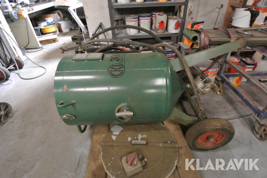 Blästerklocka CKI Tryckluftsdriven